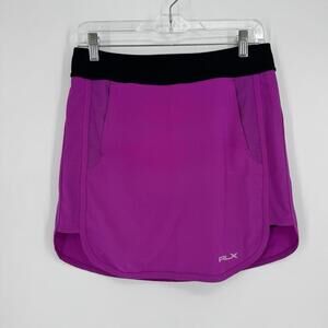 Ralph Lauren RLX skirt skort small S pink athletic tennis preppy sporty mini
